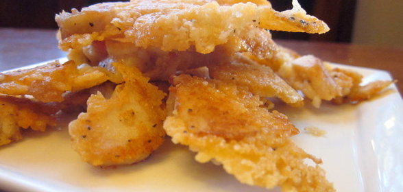 Хрустящие сырные палочки