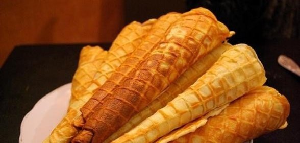 Тесто для вафель в электровафельнице