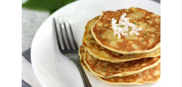 Оладьи из цукини с фетой и травами