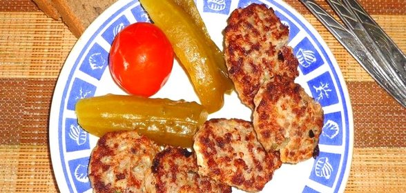Котлеты с кабачком и капустой