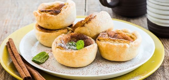 Португальские пирожные с яичным кремом