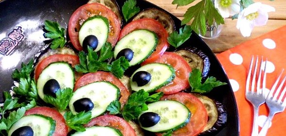 Закуска Павлиний хвост