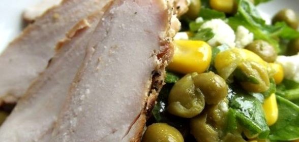 Салат из куриной грудки