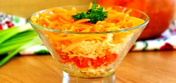 Салат из сырой моркови