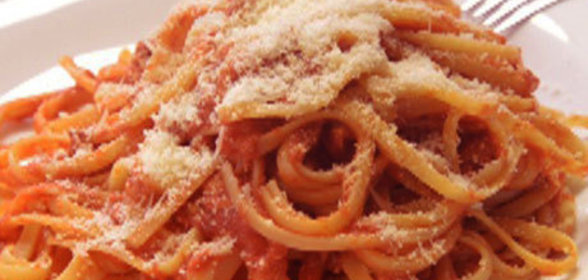 Паста с анчоусами и тунцом