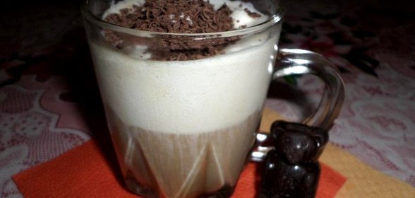 Мороженое с кофе