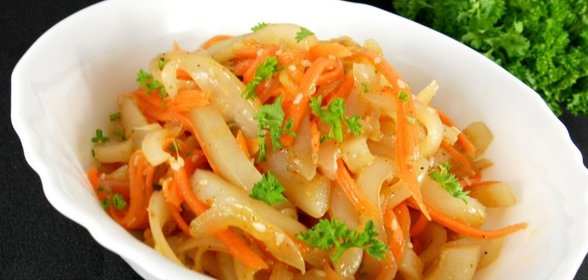 Кальмары по-корейски