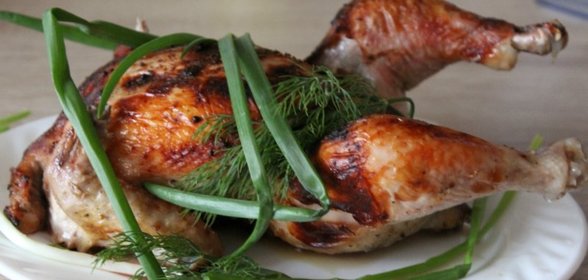 Запеченный цыпленок Горчичный