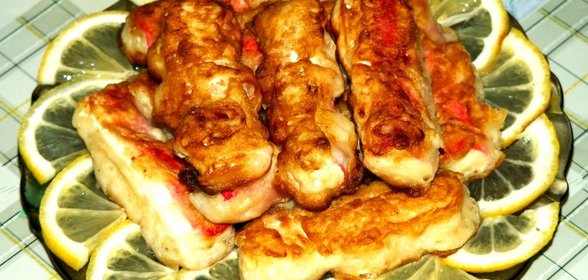 Крабовые палочки в кляре