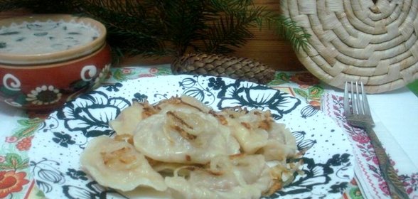 Вареники с картофельной и капустной начинкой