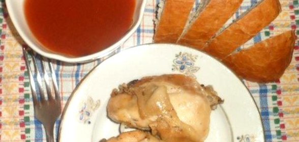 Жареная курочка