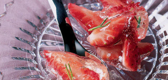 Клубника в желе