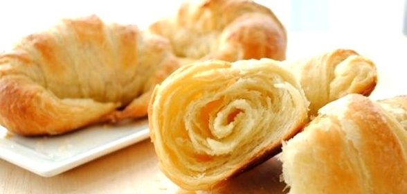 Круассаны из слоеного бездрожжевого теста
