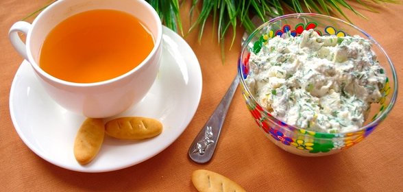 Творог с зеленью для похудения