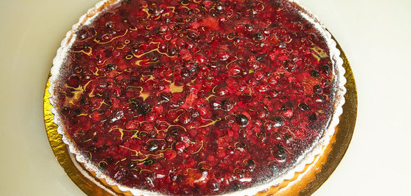 Клюквенный пирог