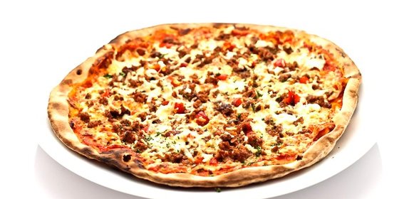 Пицца с говяжьим фаршем