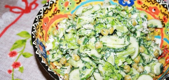 Легкий салатик Леди