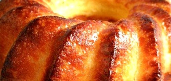 Творожная запеканка с манной крупой и ванилью