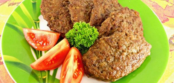 Котлеты печеночные с курицей