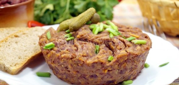 Паштет из фасоли