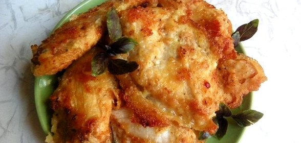 Куриные наггетсы с чесноком