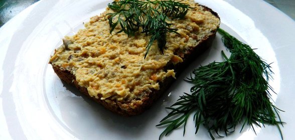 Куриный паштет с грибами