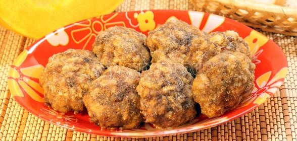 Мясные котлеты с тыквой