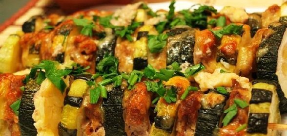 Цуккини (кабачки) на шпажках