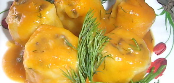 Грибные рулетики