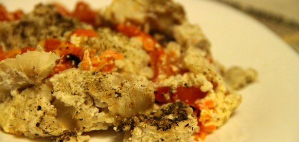 Морской окунь в мультиварке