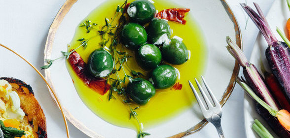 Оливки, фаршированные сыром