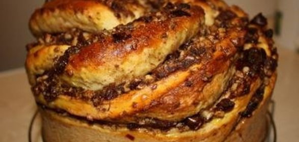Пирог с финиками