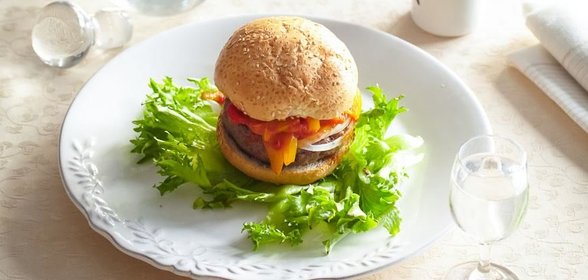Гамбургеры с лечо