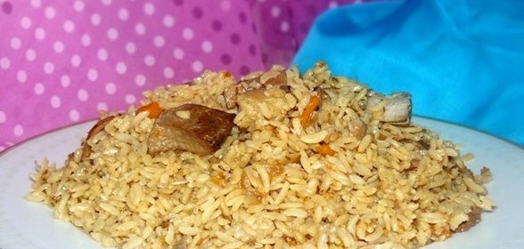Плов из утки в мультиварке