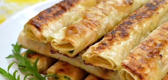 Лаваш с сыром обжаренный