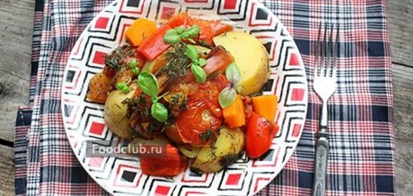 Овощное рагу в духовке