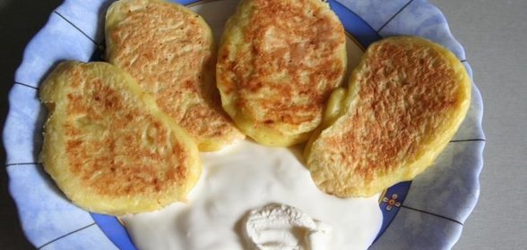 Пышные оладьи из кабачков