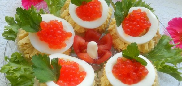 Канапе Праздничные