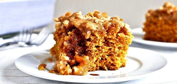 Тыквенно-кофейный пирог