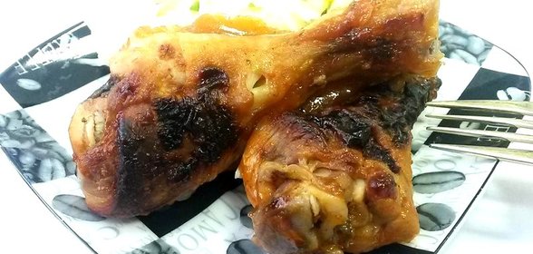 Куриные голени под соусом