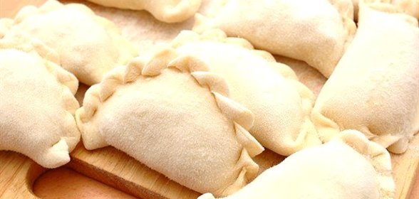 Манты с творогом