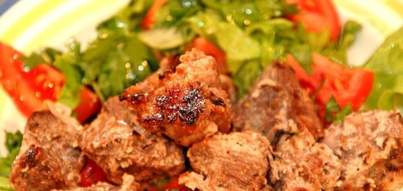 Шашлык из телятины мягкий