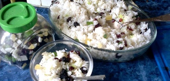 Рис с сухофруктами