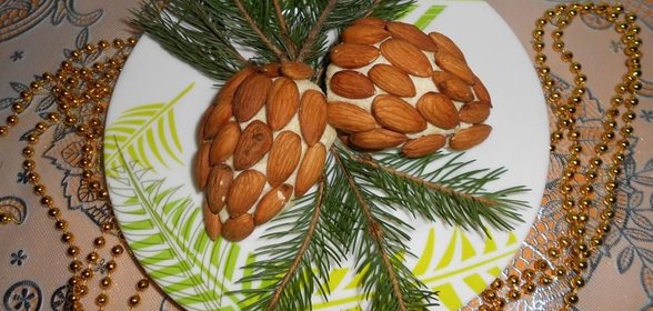 Салат Новогодняя шишка