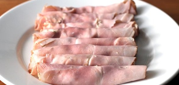 Трубочки из ветчины с сыром