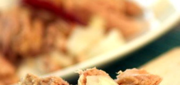 Канапе с тунцом