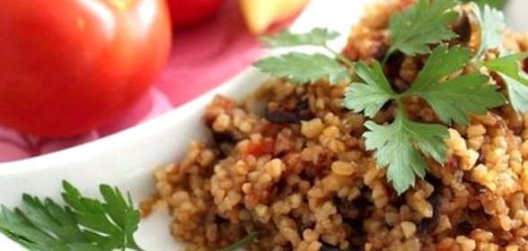 Булгур с овощами