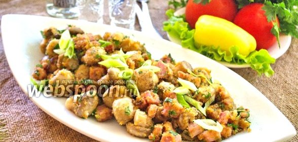 Закусочные шампиньоны в панировке