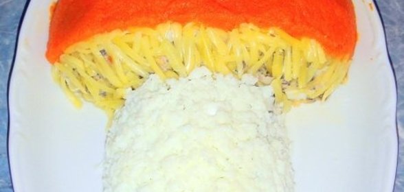 Салат Грибок
