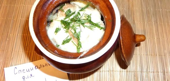 Жаркое с куриными фрикадельками